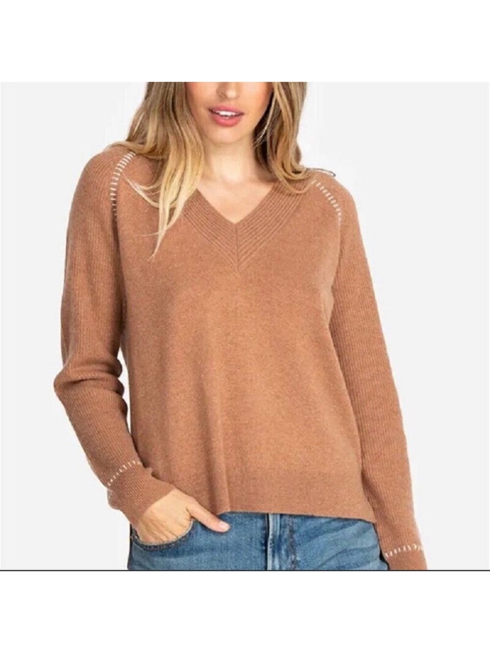 NWT Johnny Was 100% Cashmere Sweater - Size S